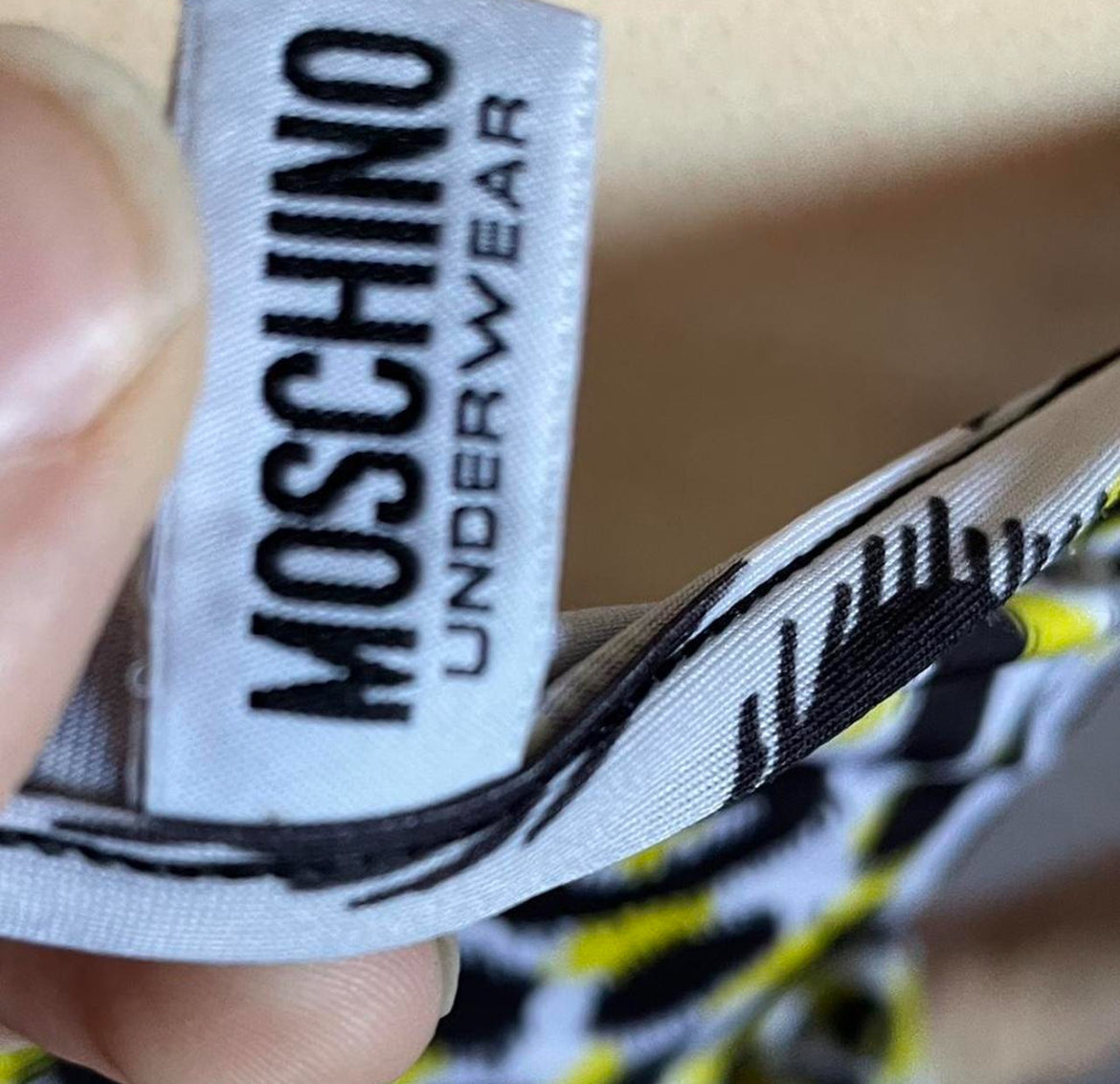 Vintage MOSCHINO underwear top
