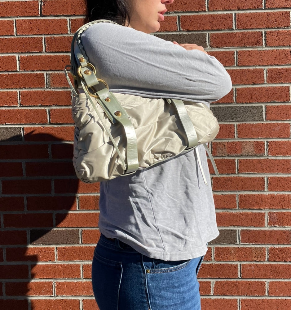 VINTAGE francesco biasia satin purse